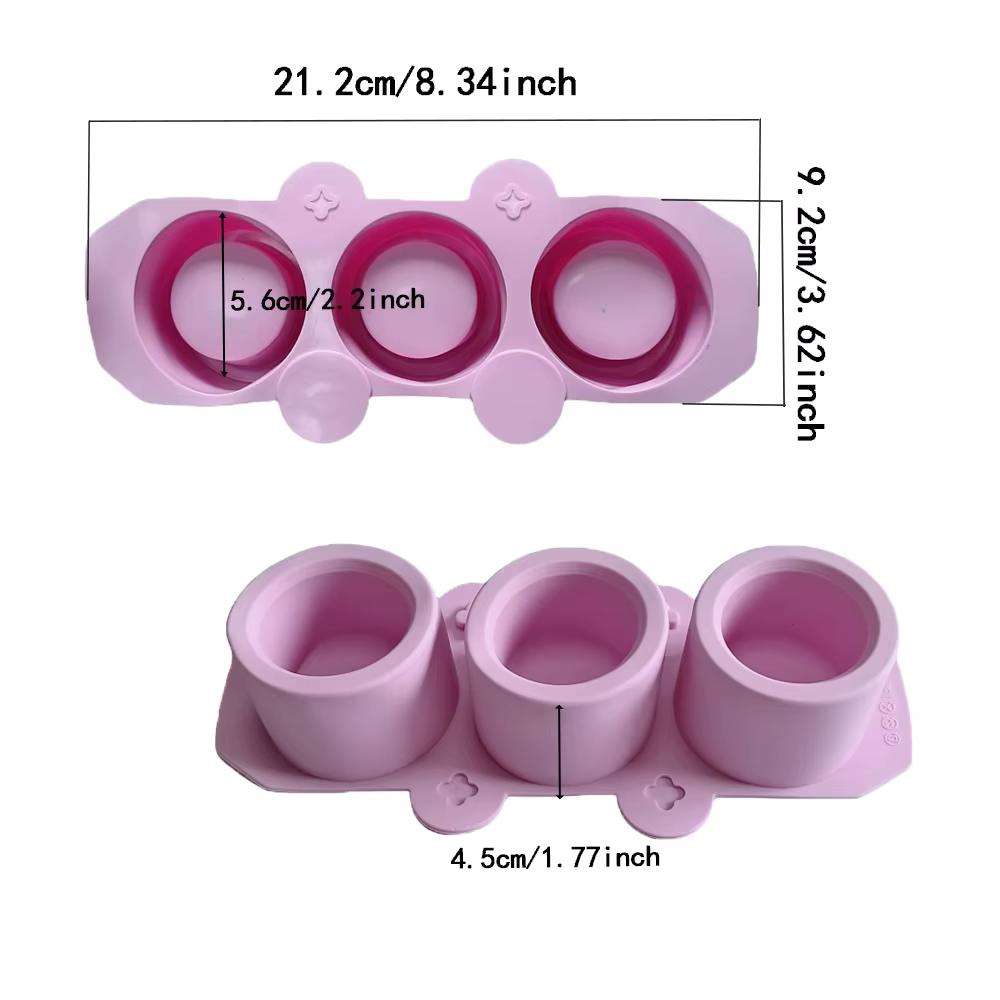 Moule en silicone pour pots de plantes succulentes