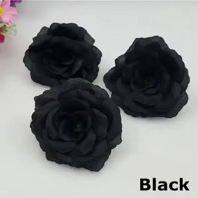 Roses artificielles vin rouge bordeaux
