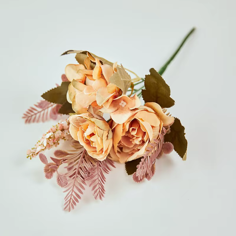 Fleurs artificielles d'automne