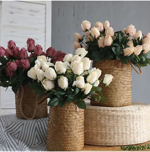 Bouquet de roses artificielles