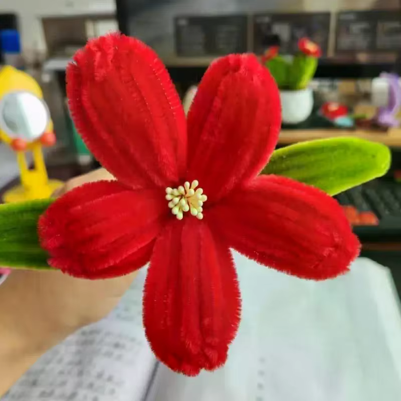 400 pièces de 2mm, mini-tiges de fleurs artificielles