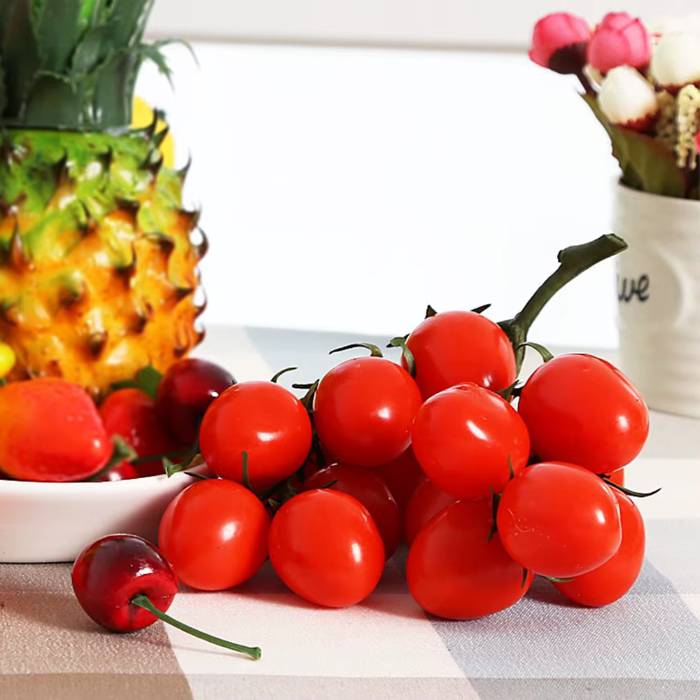 Tomate artificielle de 19 cm