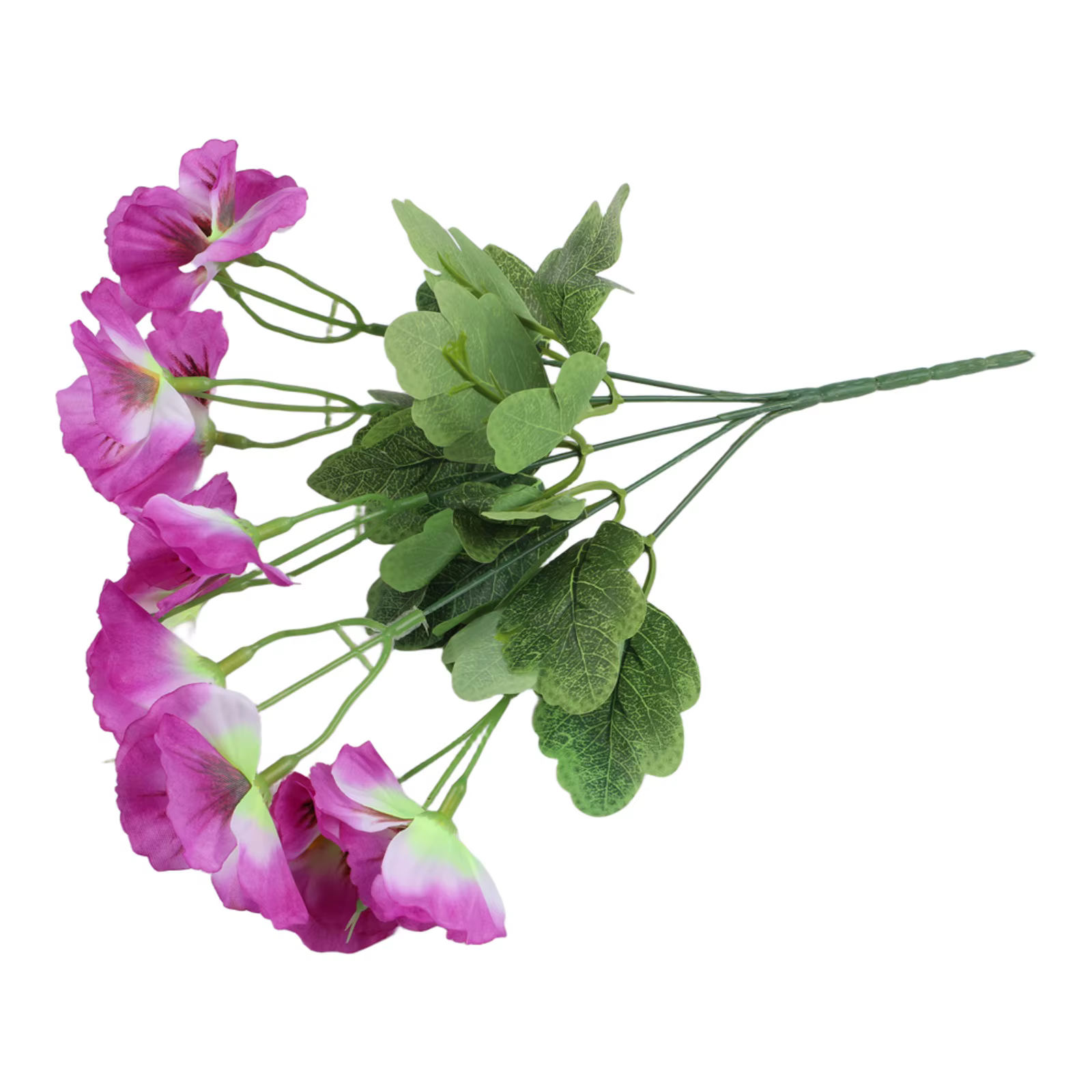 Fleurs artificielles en soie de type pansy pour arrangements floraux de mariage DIY