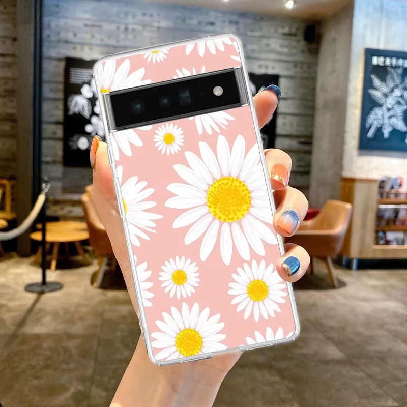 Coque transparente pour Google Pixel 9 8 7 6 5 4 4XL 7A snap5A 4A 3A XL Pro 5G