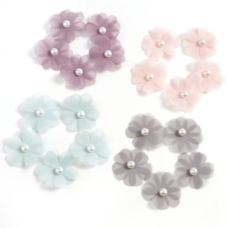 Fleur de perles artificielles 30/50 pièces