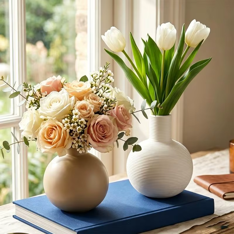 Vases décoratifs en céramique pour centres table
