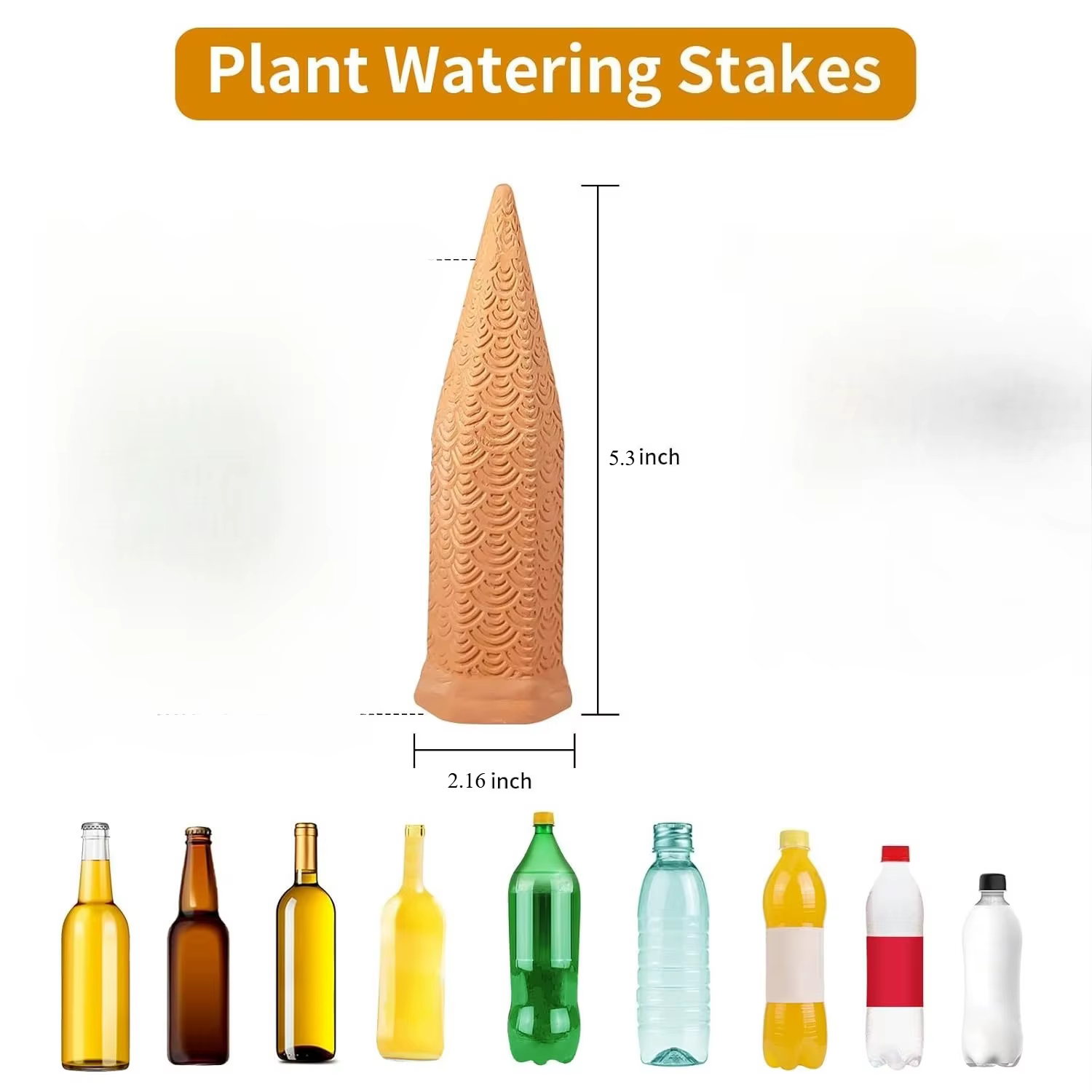 Piques d'arrosage pour plantes d'intérieur et d'extérieur