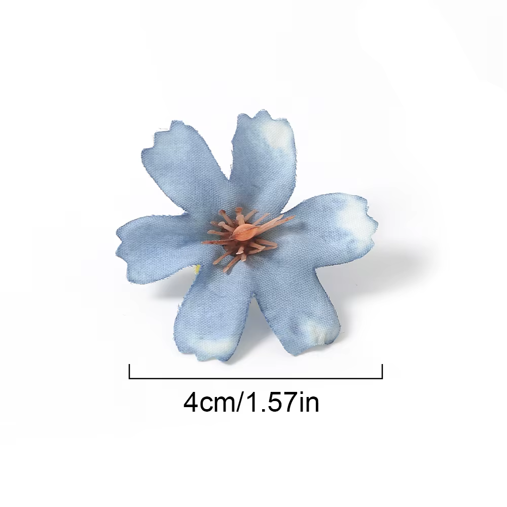 Tête de fleur artificielle à Six feuilles