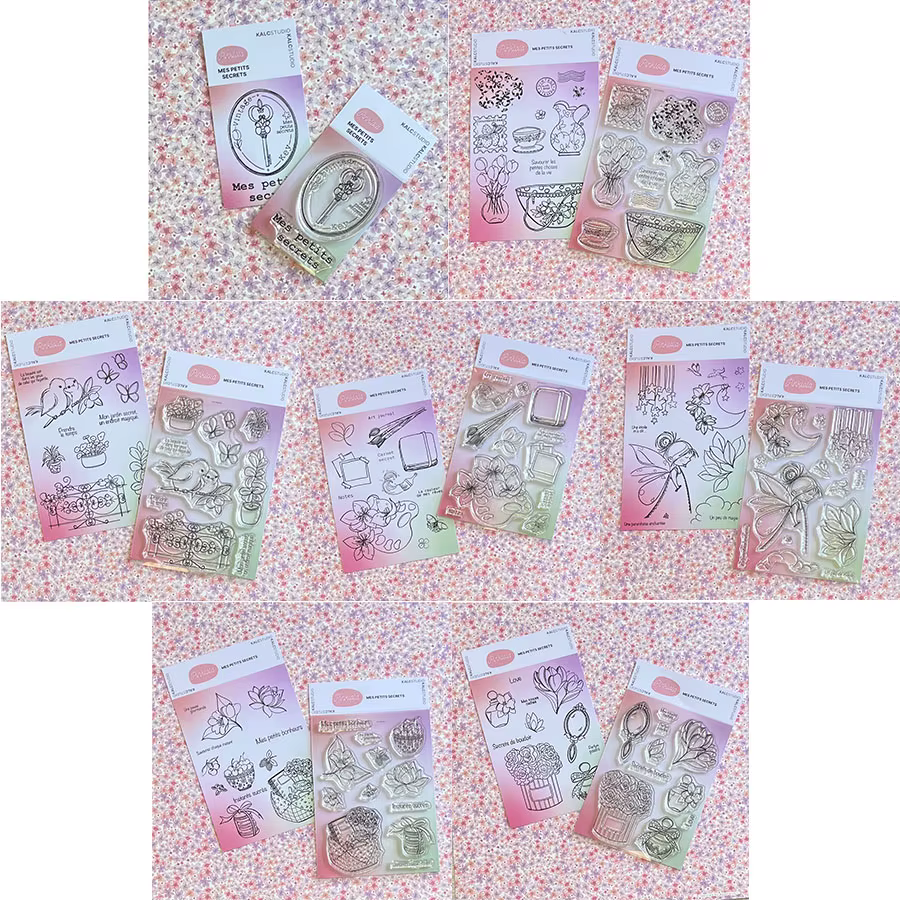 Tampon transparent avec motifs d'oiseaux et de fleurs de printemps, pour scrapbooking, décoration de cartes en papier, modèle d'album photo, décoration de cartes en papier faites à la main
