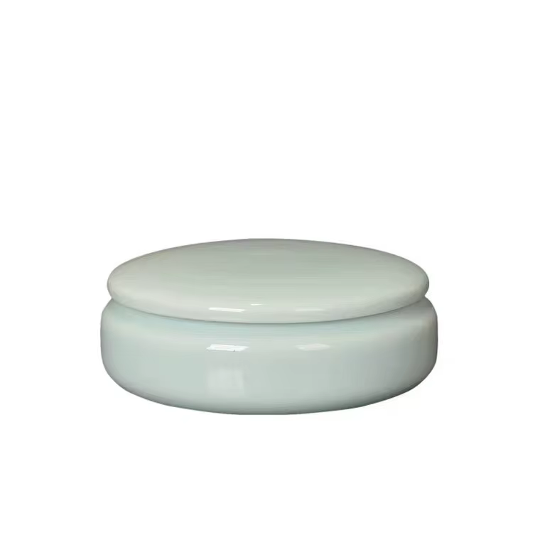 Pot en céramique Portable de style chinois de 40ml, Mini pot de stockage de thé/herbes en céramique, récipient scellé Portable, poudre et pommade