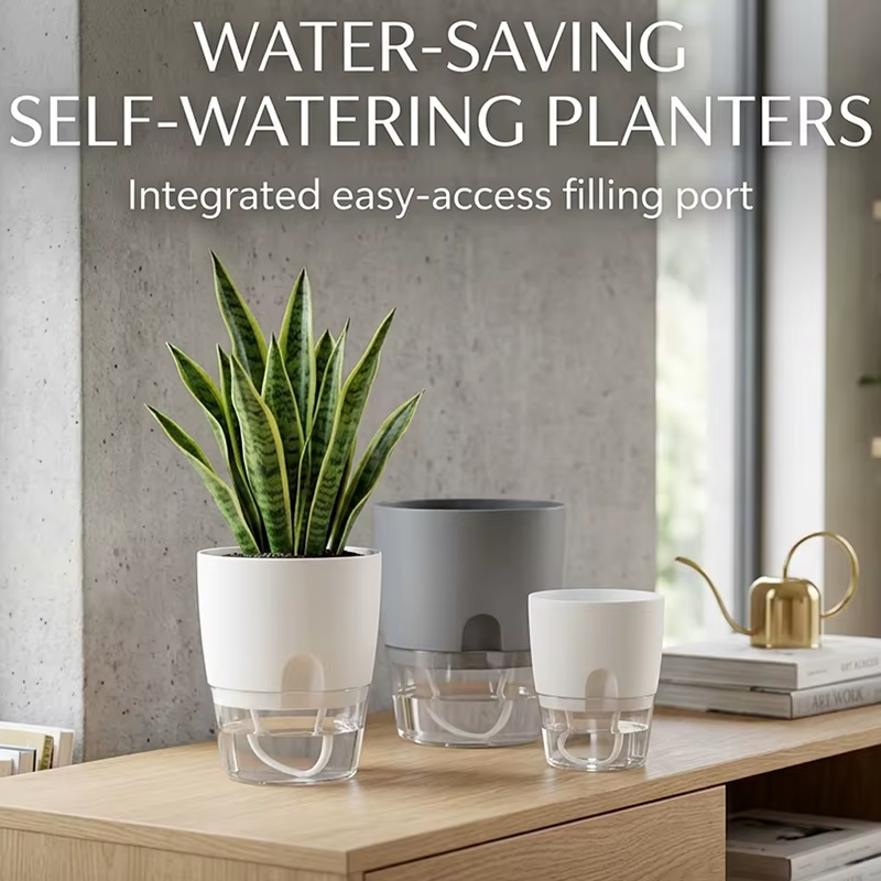 Pots auto-arrosants pour plantes