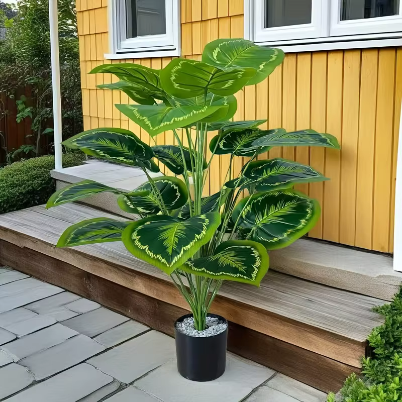 Plantes artificielles géantes à 24 feuilles