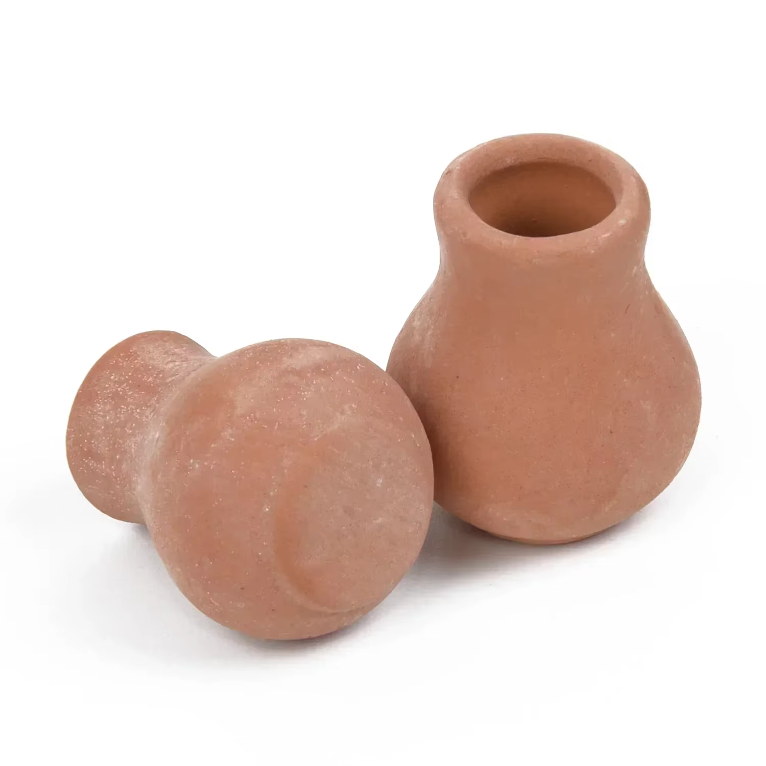 2 pièces Mini Pot en terre cuite argile céramique poterie