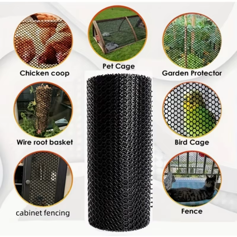 Filet de protection pour balcon en PE : Conception légère