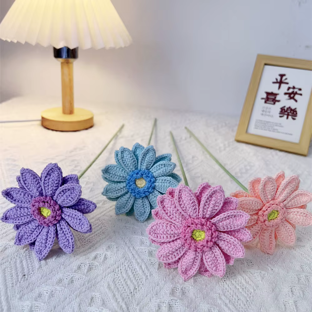 Bouquets de chrysanthème Ins au Crochet