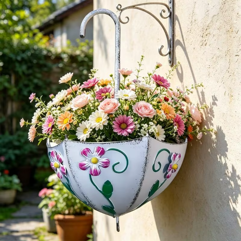 Panier fleurs élégant Styles européens