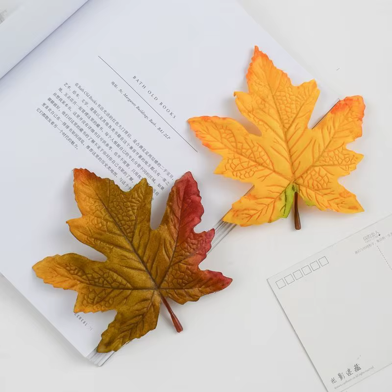 InjMaple-Guirxiété de plantes artificielles en feuilles