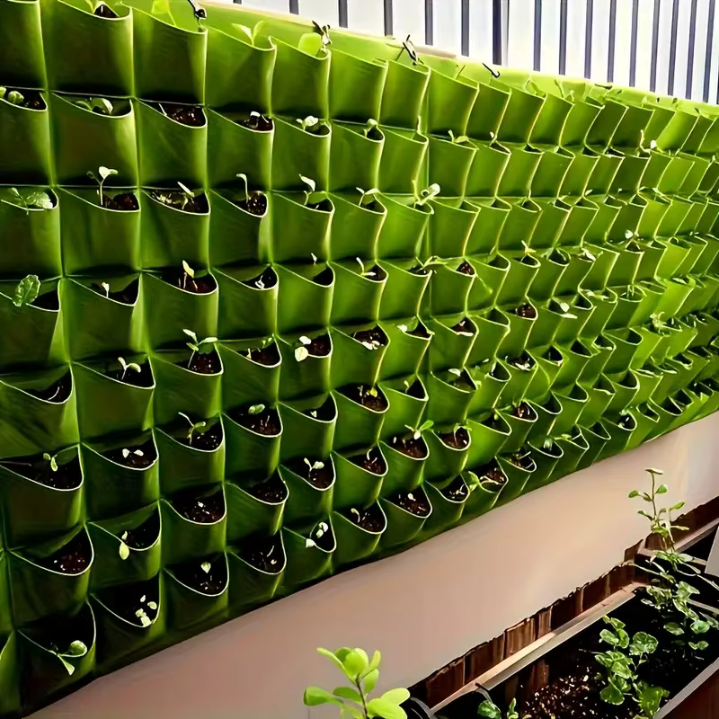 Jardinière de jardin verticale à 18 poches