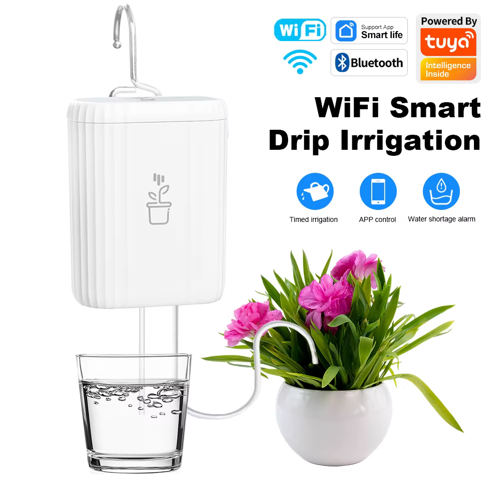 Système d'irrigation goutte-à-goutte intelligent WiFi pour jardin