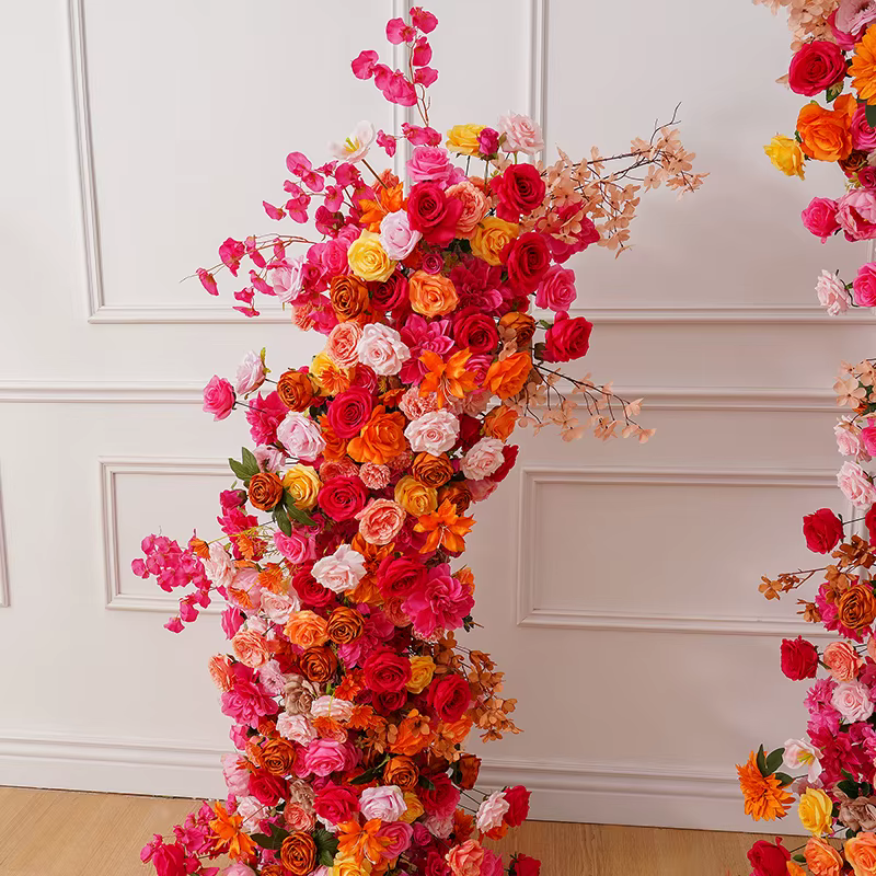 Nucleorner de fleur de pivoine rose orange