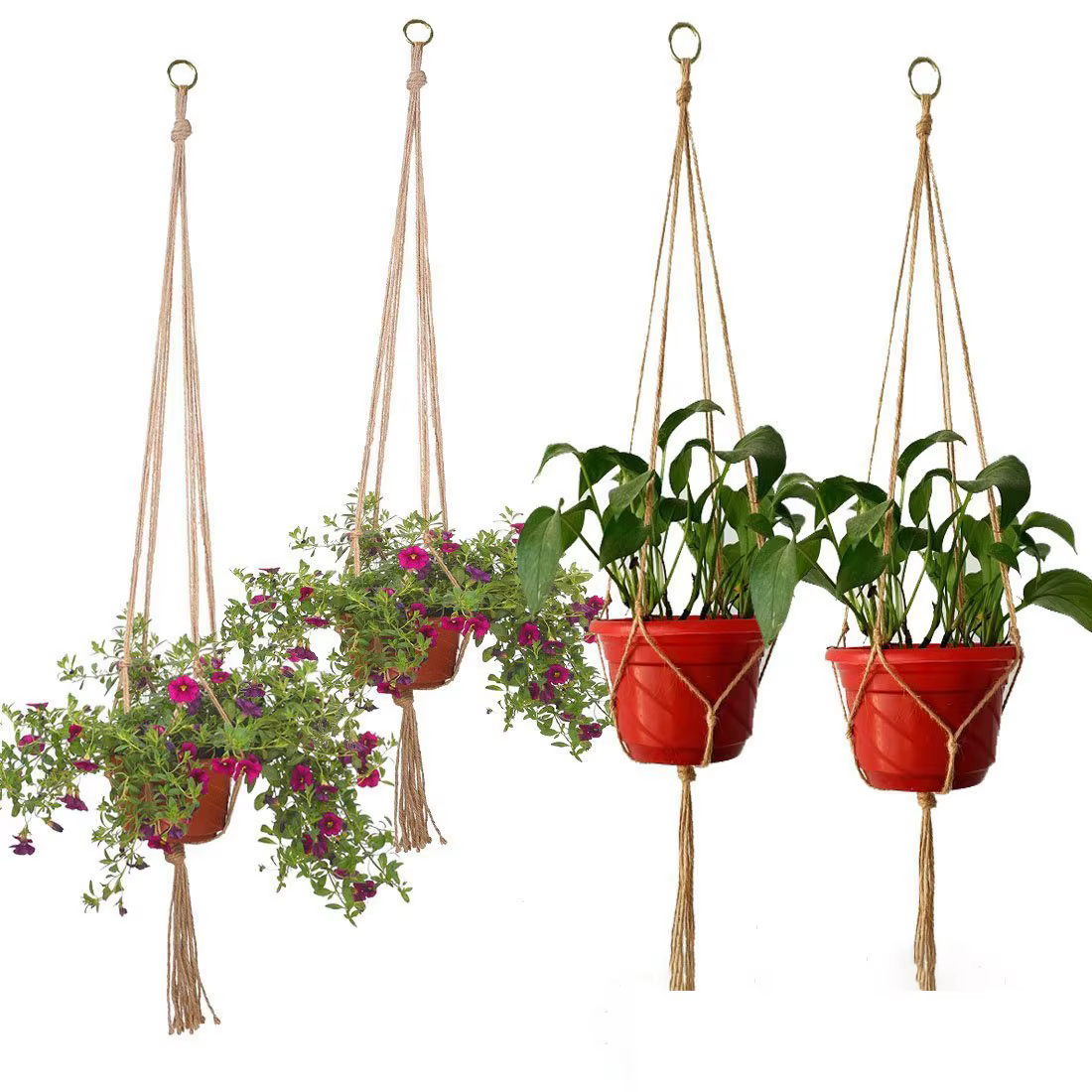 Cintre pour Plantes en Macramé