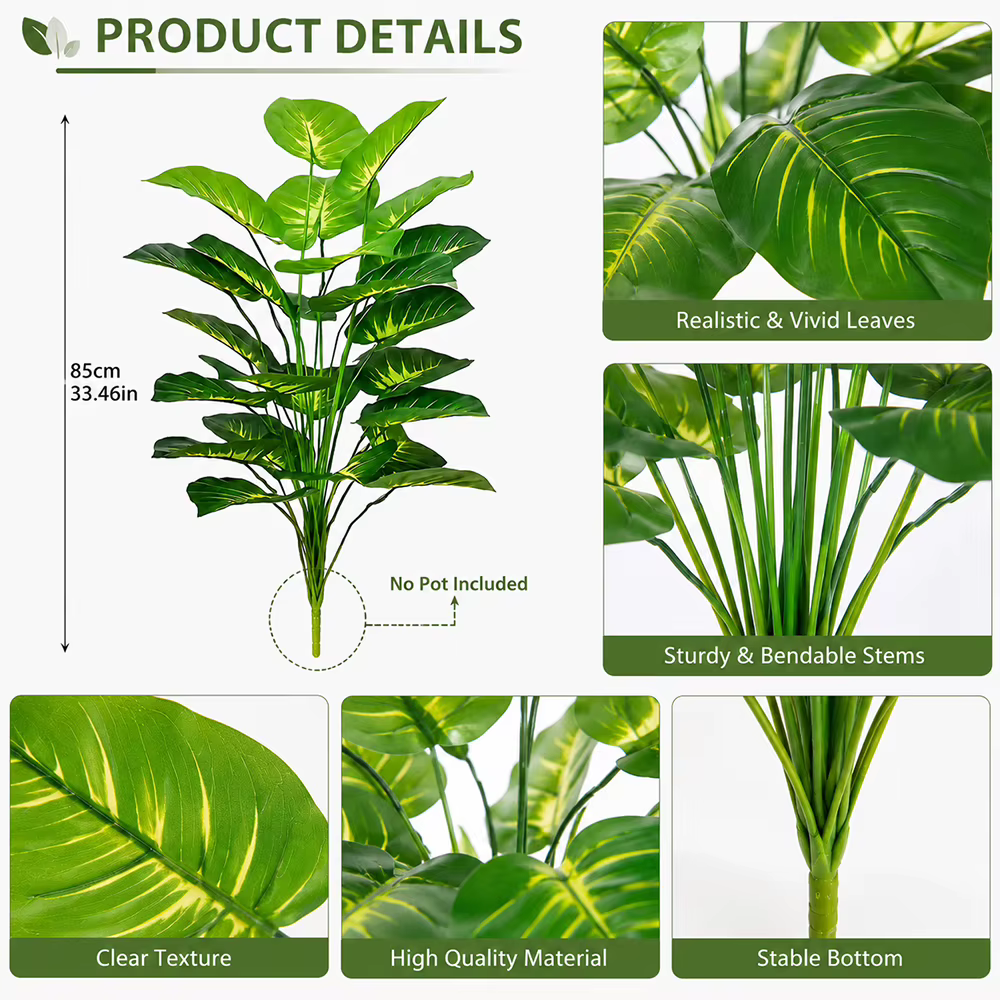 Plantes tropicales artificielles de 85 cm