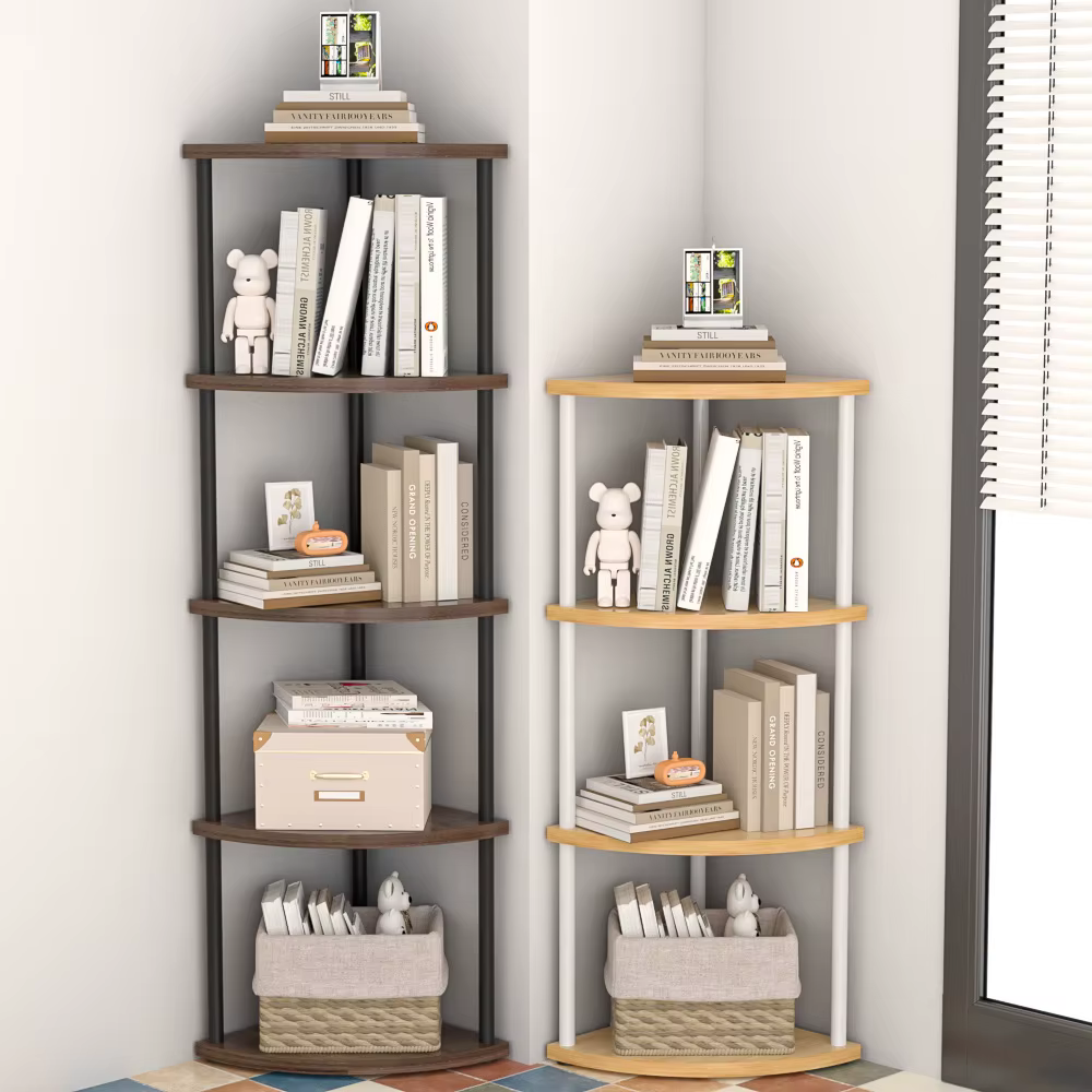 Nouvelle étagère de rangement organiser support d'angle mural