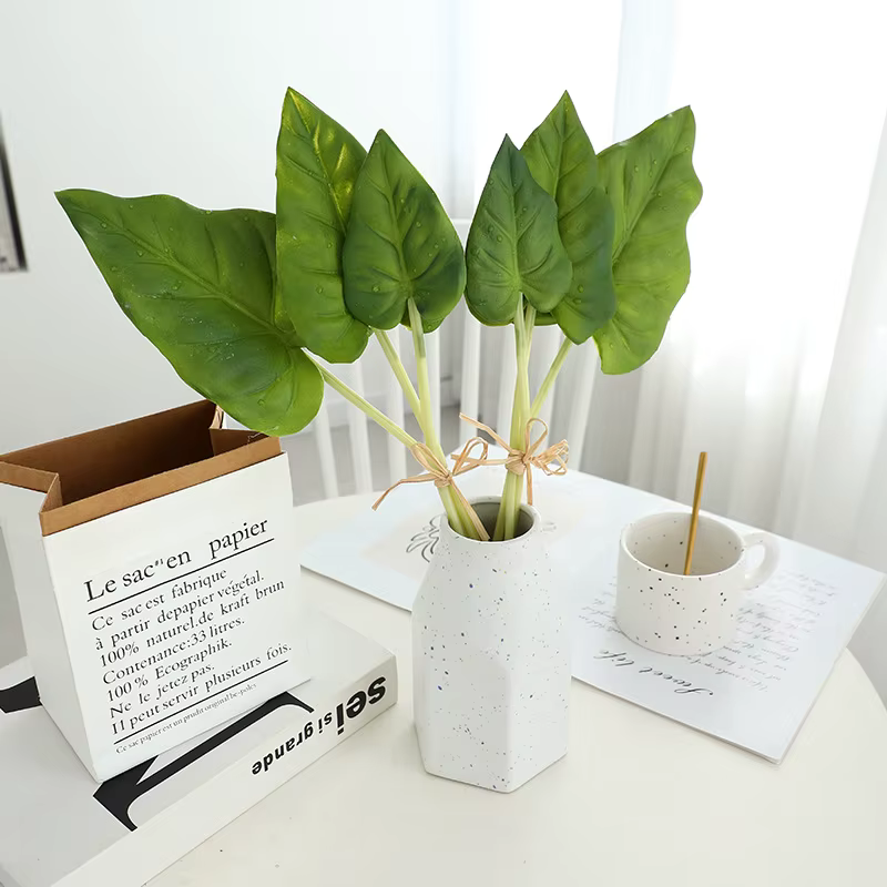 Feuilles de plantes artificielles PU