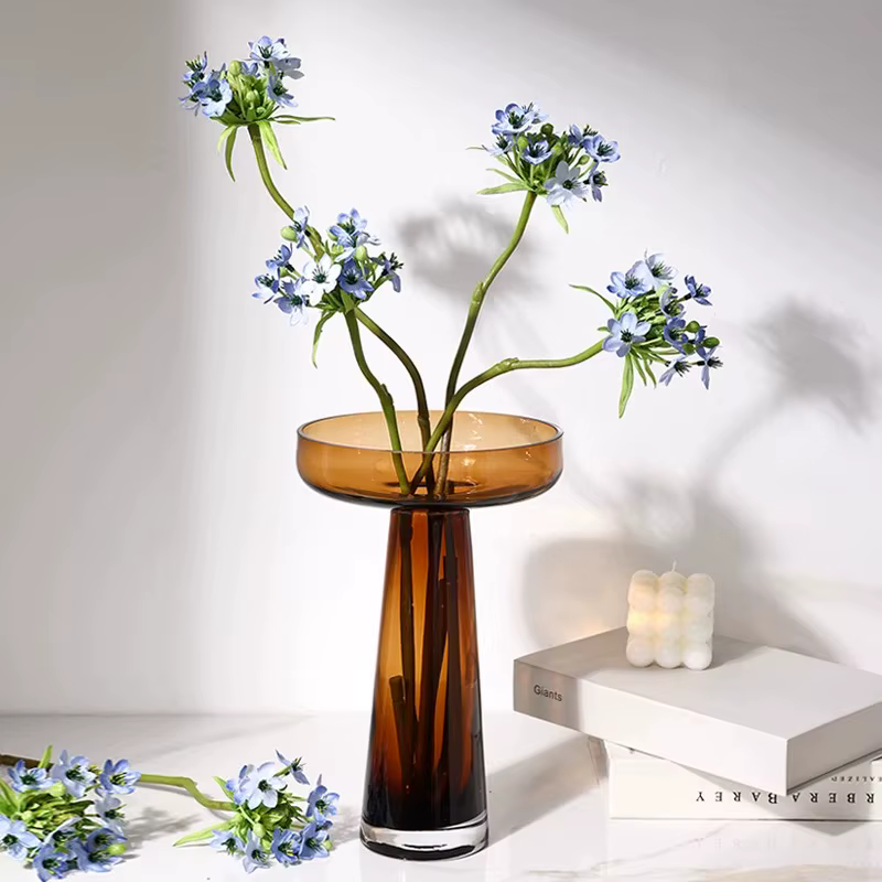 Lot de 3 fleurs artificielles Agapanthus