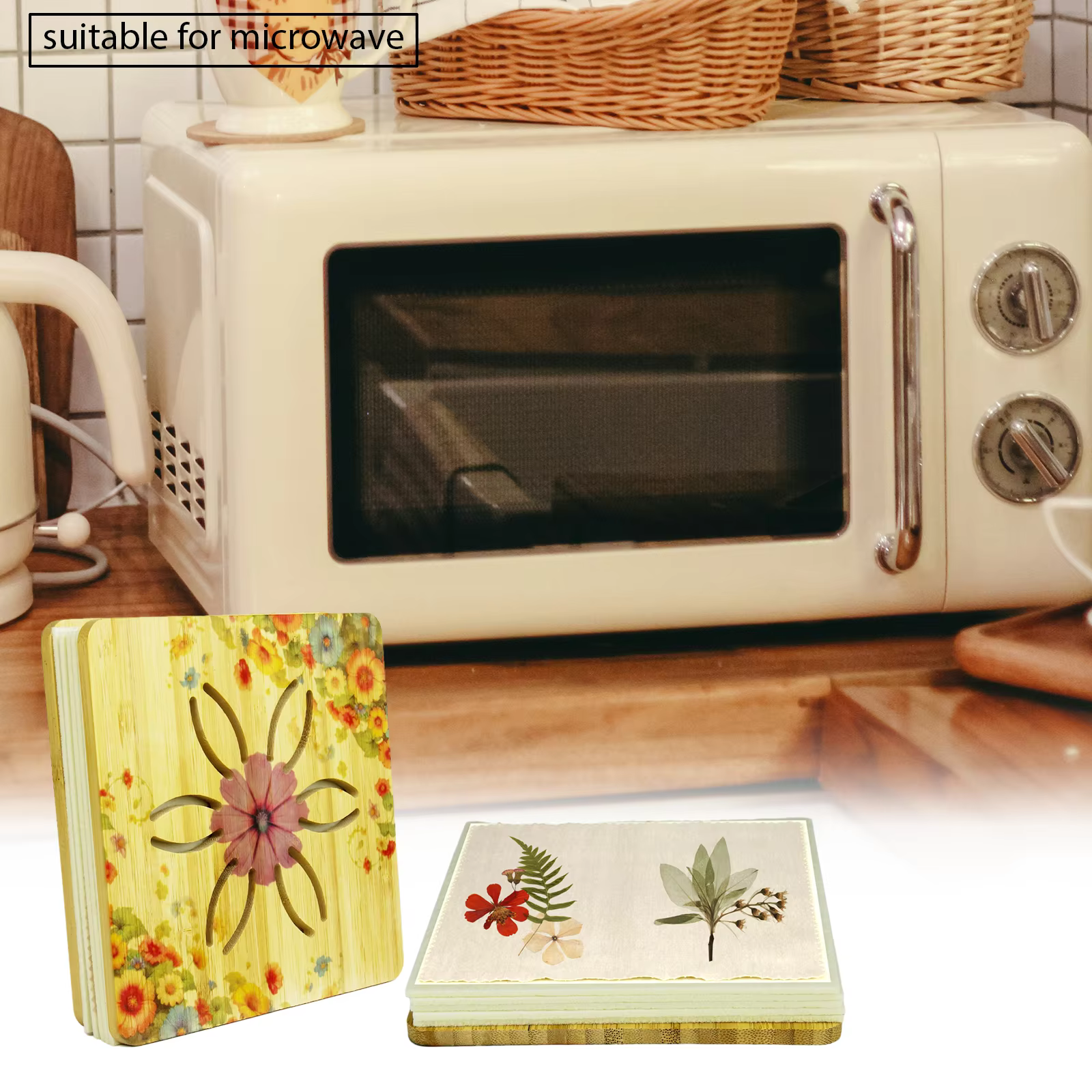 Kit de presse à fleurs micro-ondes pour art floral