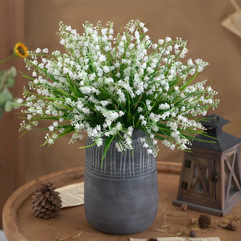 Plantes artificielles en plastique