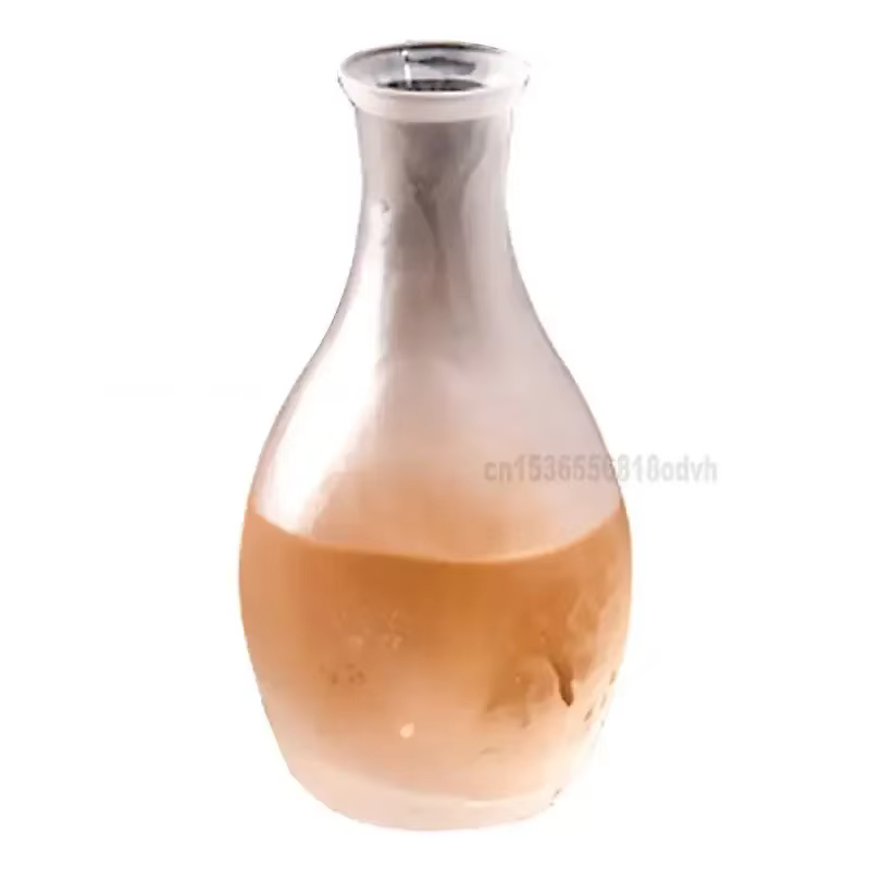 Ensemble de verre à vin de style japonais, pot à saké avec trois verres, design givré marteau, ensemble de pot cadeau, élégant