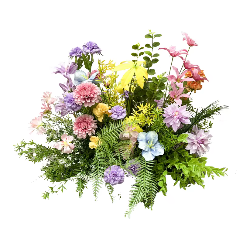 Monet – fleurs artificielles de Style jardin