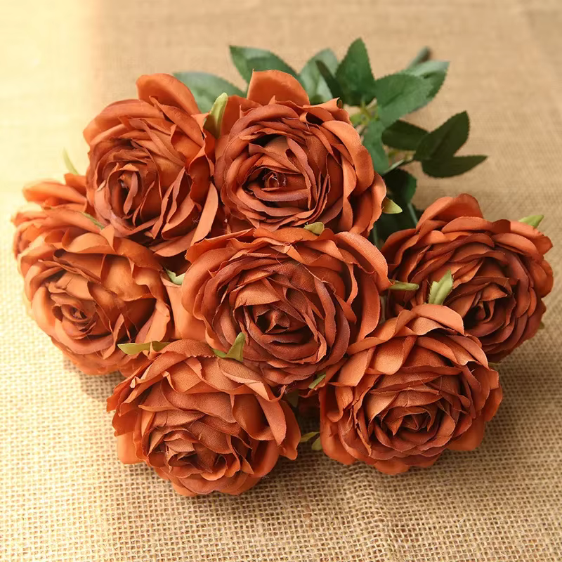 Bundle de fleurs artificielles à mille couches