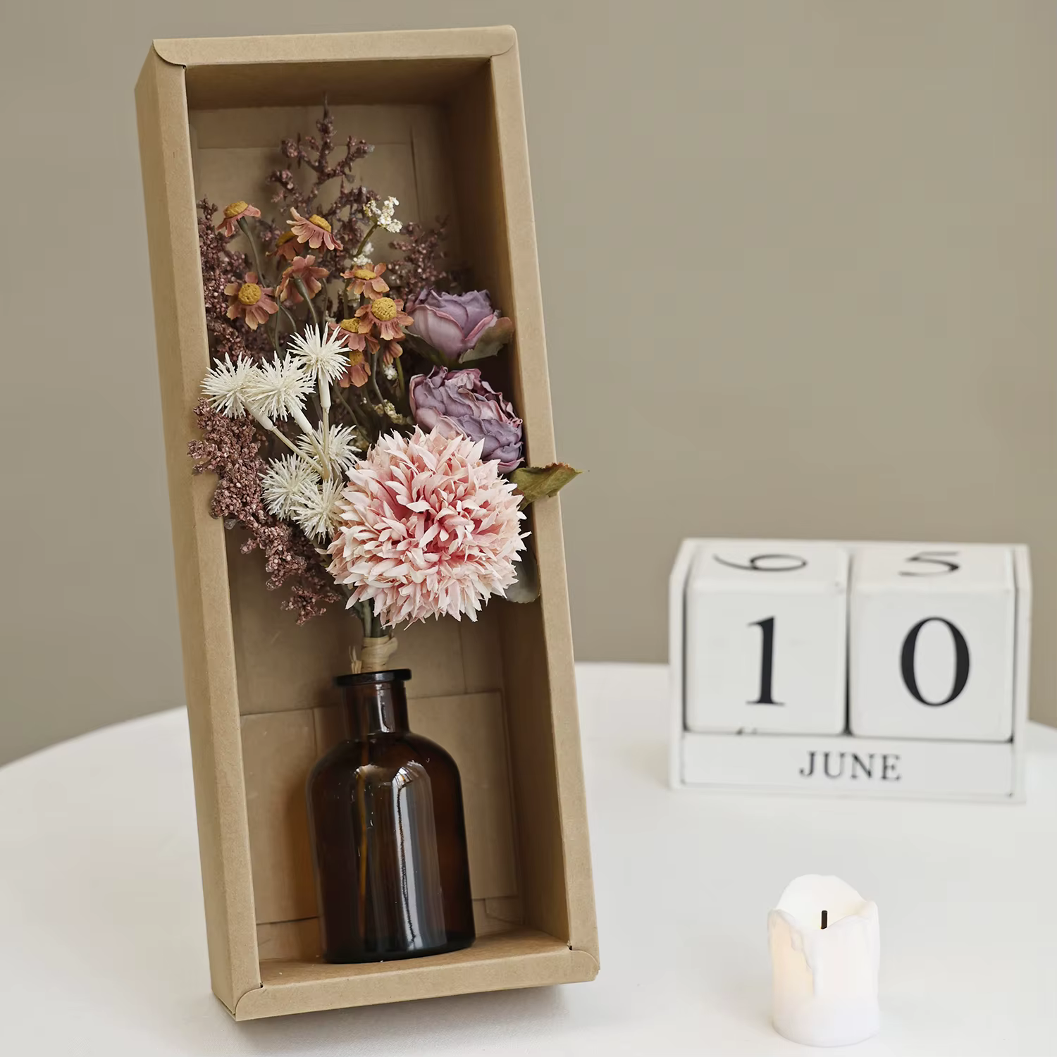 Combinaison de fleurs artificielles pour mariage