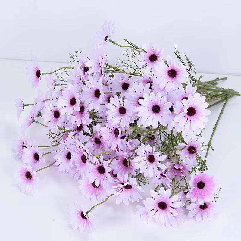 Fleur de simulation de chrysanthème néerlandais