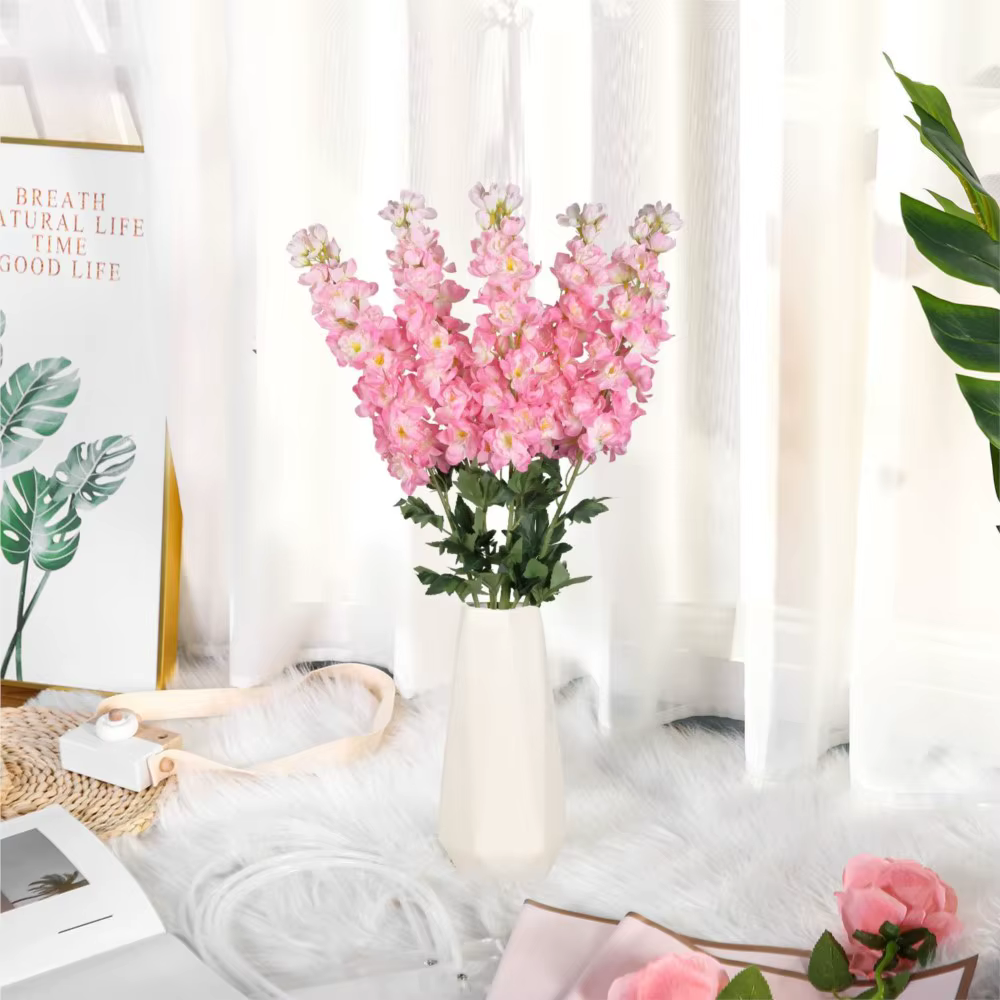 Branche de Fleur violette en jacinthe artificielle