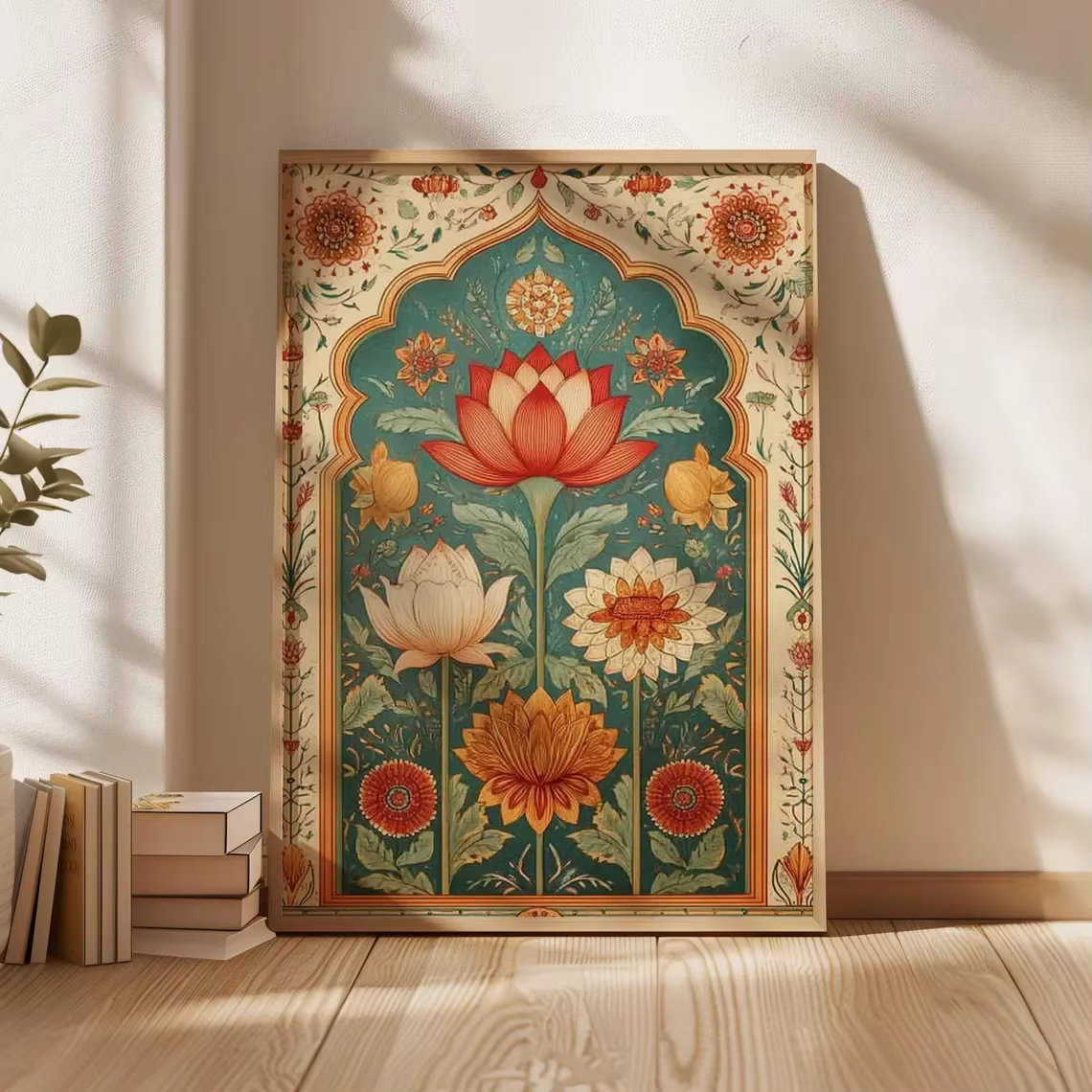 Affiche murale fleur de lotus