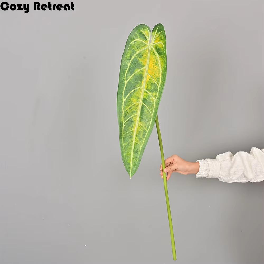 Feuilles de Calla artificielles en plastique