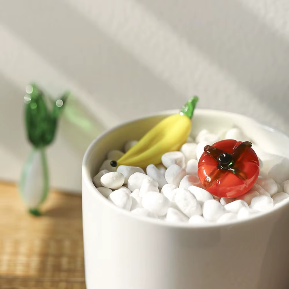 Bonsaï créatif, décor de fruits et légumes
