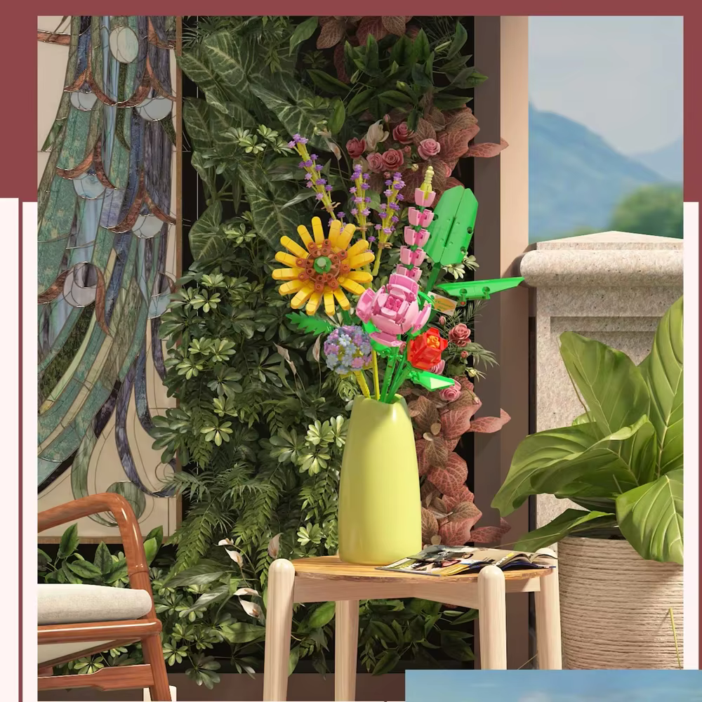KNEW BUILT – Mini Bouquet de fleurs