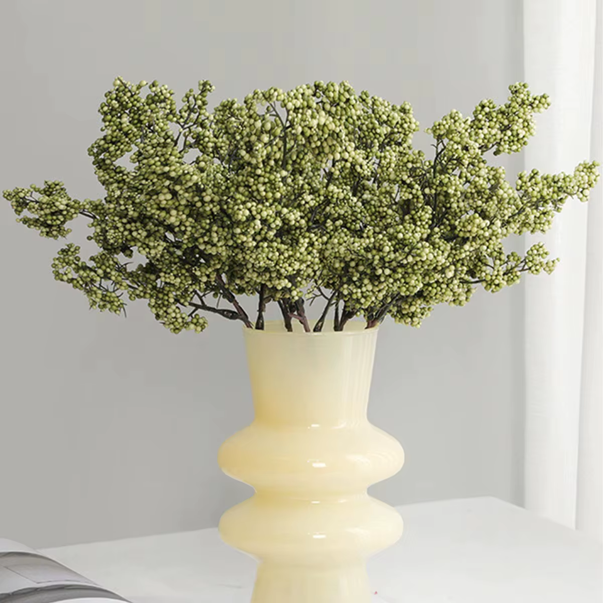 Fleurs artificielles, plantes