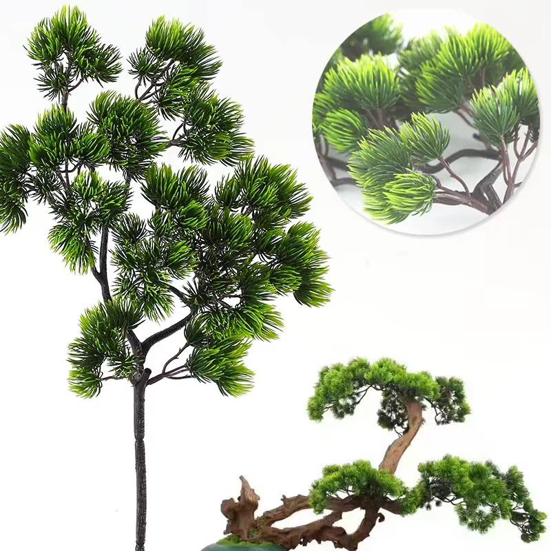 Plante Artificielle en Feuilles Vertes de 40cm