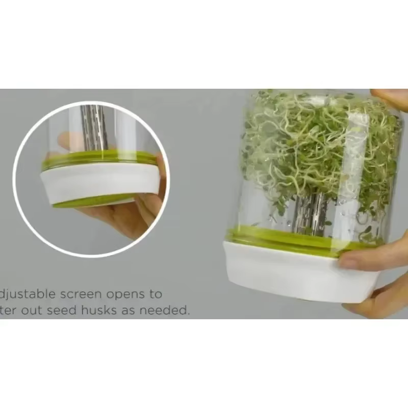 Kit de Germination de Comptoir Réutilisable pour la Cuisine Domestique – Système
