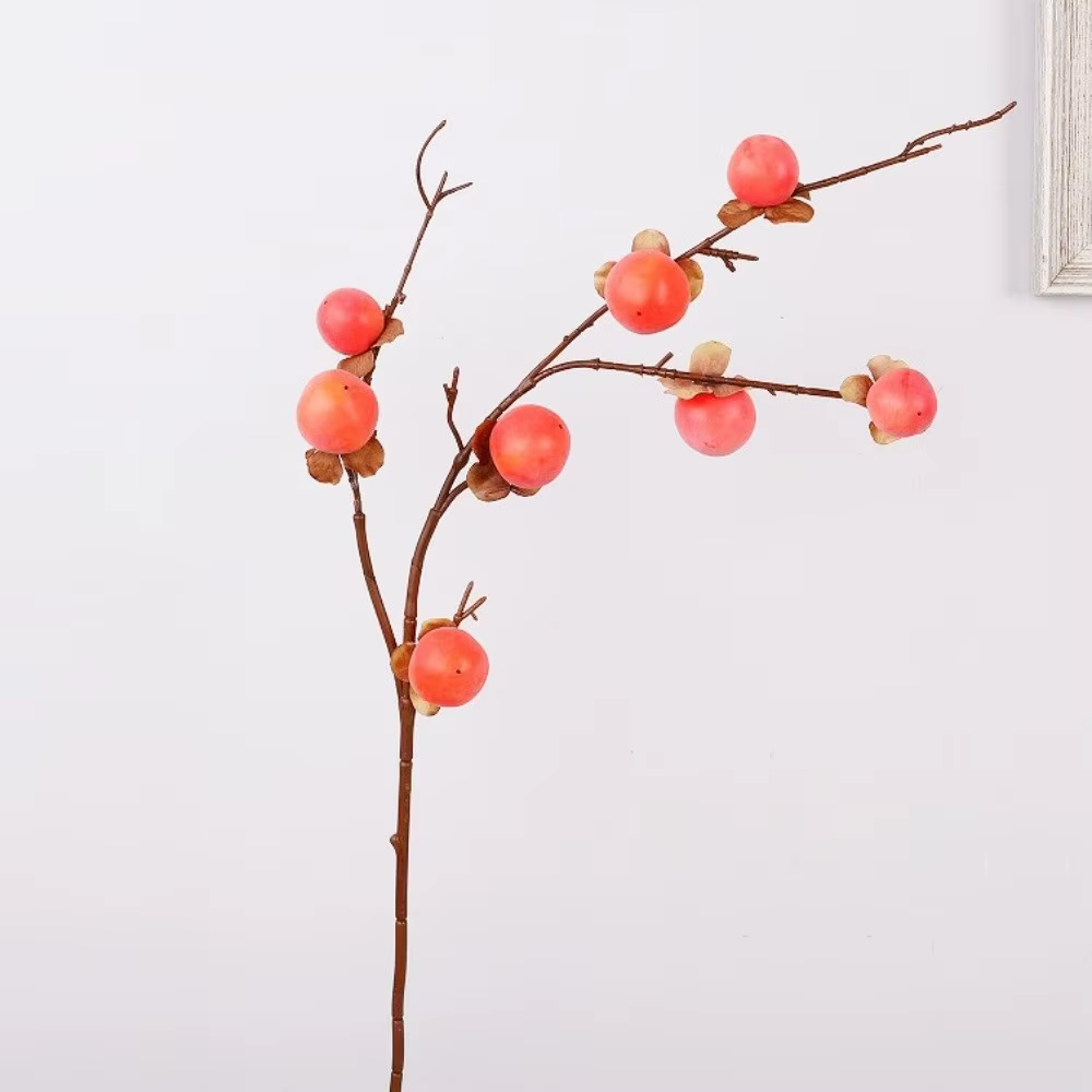 8 Branches artificielles de kaki