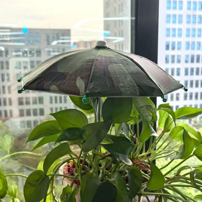 Parasols pour plantes, parapluies jardin imperméables réglables pour cours extérieures
