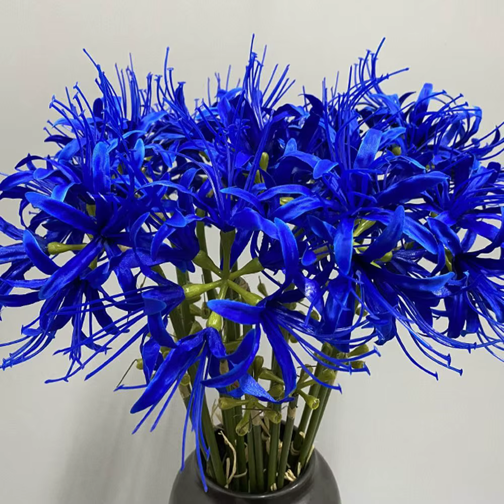 Branche de fleur Higanbana artificielle 60cm