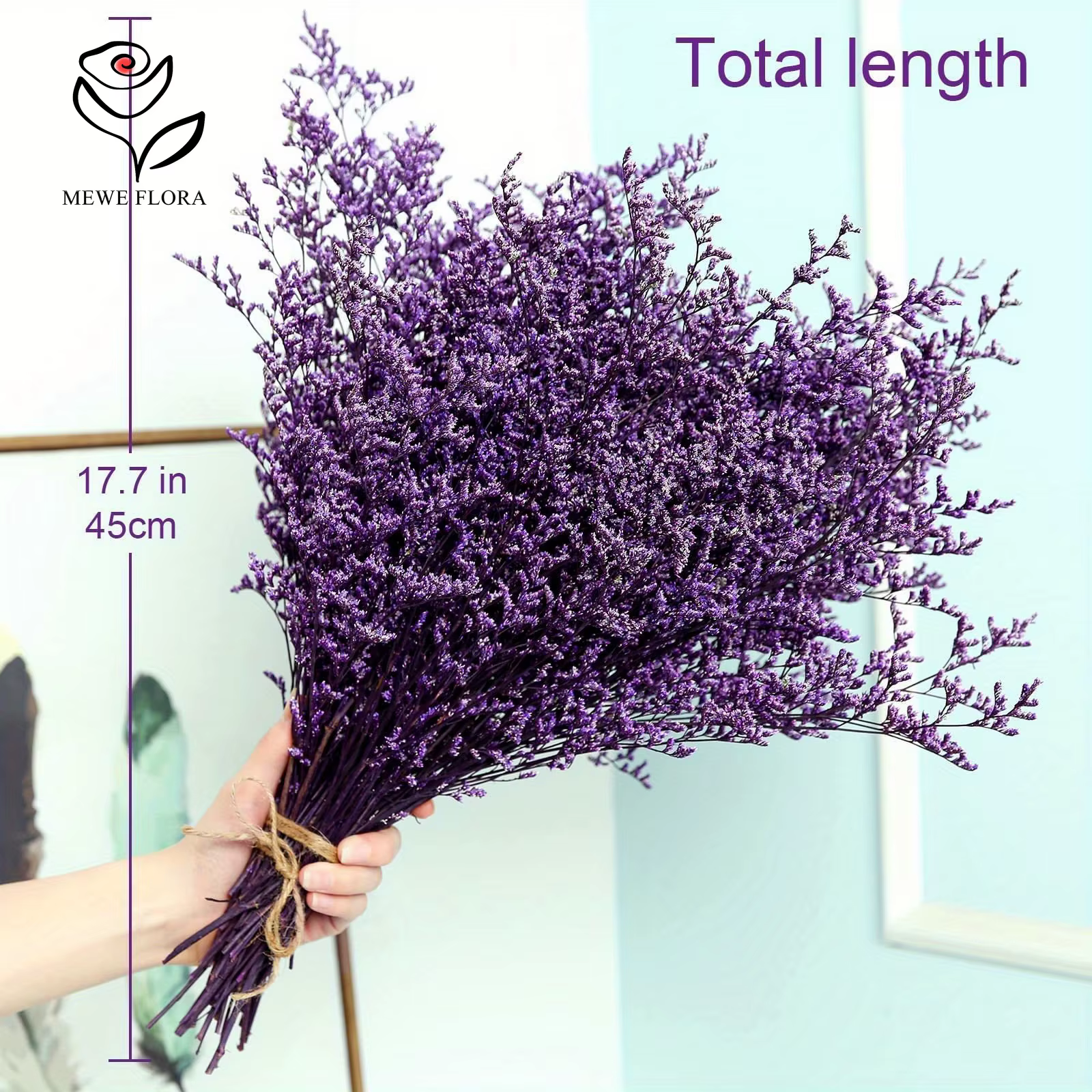 Bouquets de Limonium vaccés Naturels