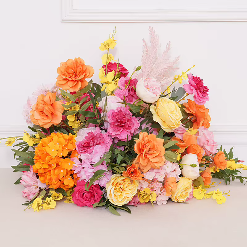 Orchidée papillon rose orange