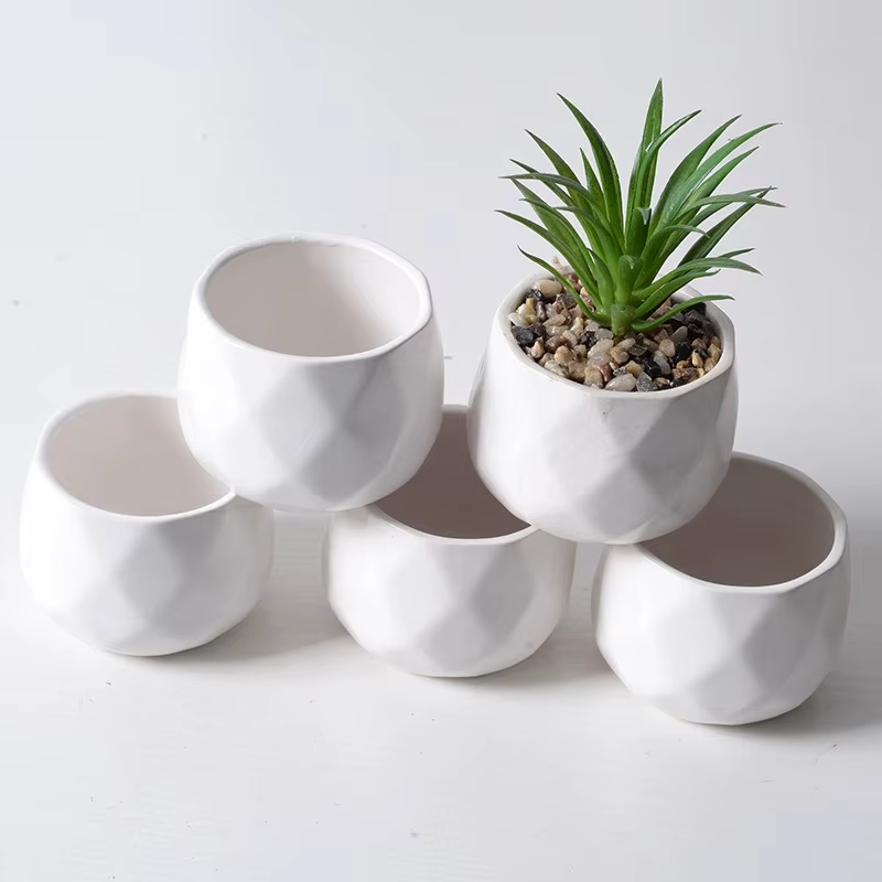 Pot de fleurs créatif en céramique